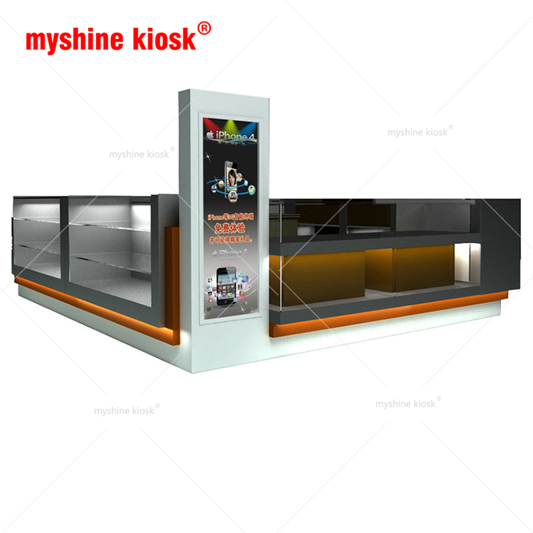 2021 New Design Mobile Phone Kiosk Display Design Ideas For Mall