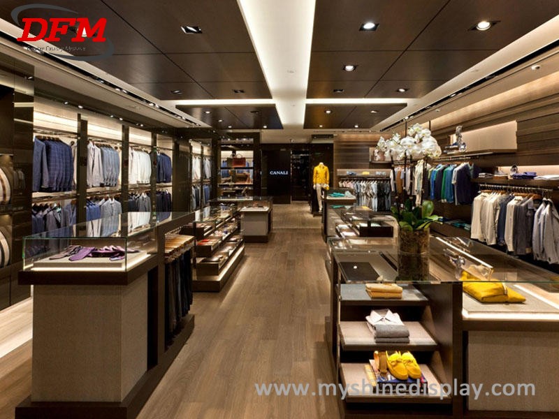 Menswear Cloth Store Interior Design DFM-CD012