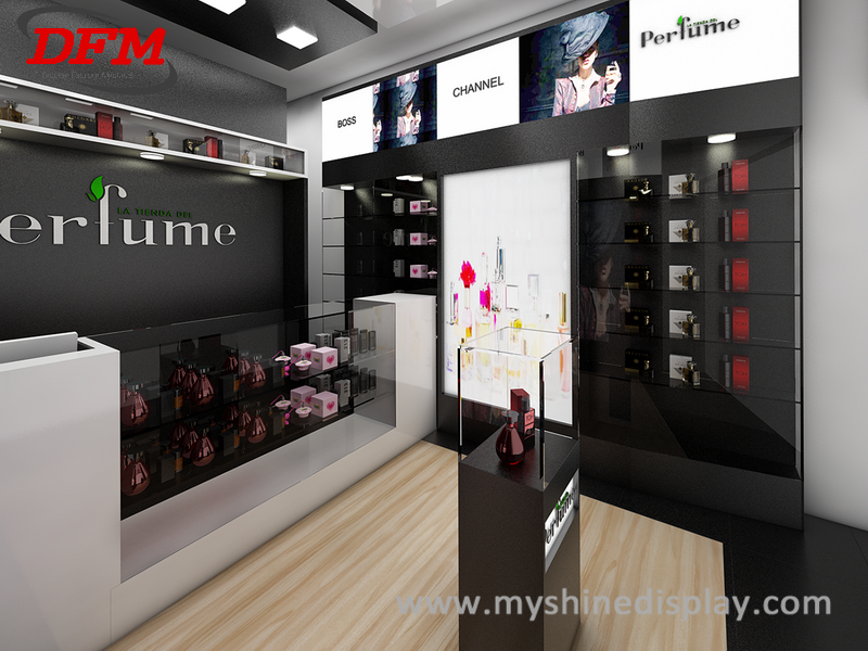 Perfume Shop Design Display Perfume Shelf DFM-PEDD009