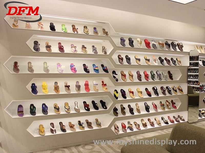 Shoes Shop Fixture Shoe Display Shelves DFM-SHD025